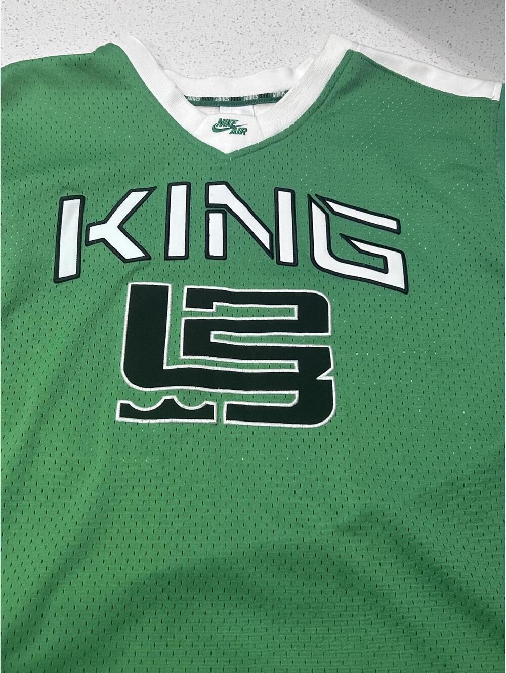 💎 RARE VINTAGE 2003 Nike LeBron James "King James" Team Jersey - NWT